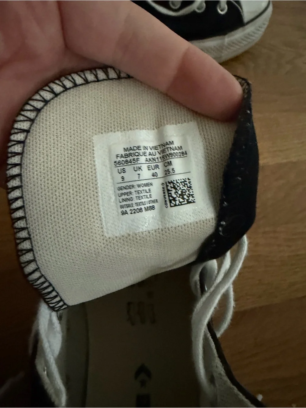 Converse Kids Black and White High-Top Sneakers